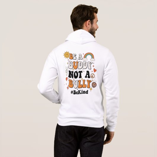 Be a bubby not bullying  hoodie (Schwarz voll)