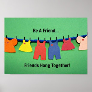 Be A Friend! Poster