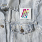 "Be a Girl" Supergirl Graphic Button (Beispiel)