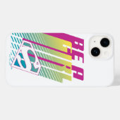 "Be a Girl" Supergirl Graphic Case-Mate iPhone Hülle (Rückseite (Horizontal))