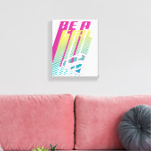 "Be a Girl" Supergirl Graphic Leinwanddruck (Insitu (Wohnzimmer))