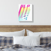 "Be a Girl" Supergirl Graphic Leinwanddruck (Insitu (Schlafzimmer))