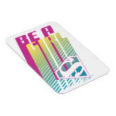 "Be a Girl" Supergirl Graphic Magnet (Rechte Seite)