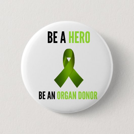 Be a Hero Button (Vorderseite)