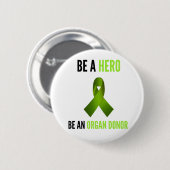 Be a Hero Button (Vorne & Hinten)