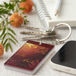 Be A Light Bordeaux Mel Mae Schmidt Stationery Schlüsselanhänger