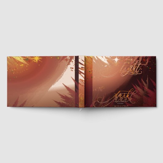 Be A Light Mel Mae Schmidt Stationery Gästebuch (Voll)