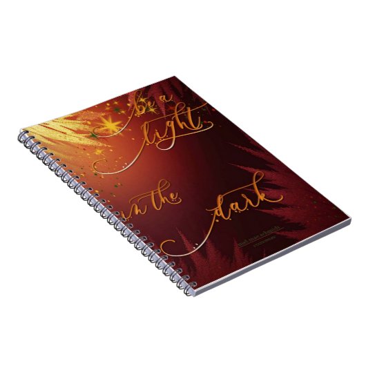 Be a Light Mel Mae Schmidt Stationery Notizblock (Rechte Seite)