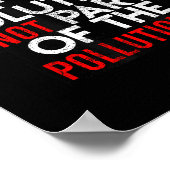 Be A Part Of The Solution Environmental Sayings Qu Poster (Ecke)