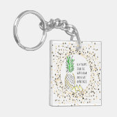 Be A Pineapple Schlüsselanhänger (Vorderseite links)