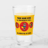 BE A SUPERHERO OF CALM IN A WORLD FULL OF STRESS. GLAS (Vorderseite)