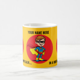 BE A SUPERHERO OF CALM IN A WORLD FULL OF STRESS. KAFFEETASSE