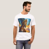be a true warrior be king be majestic  T-Shirt (Vorne ganz)