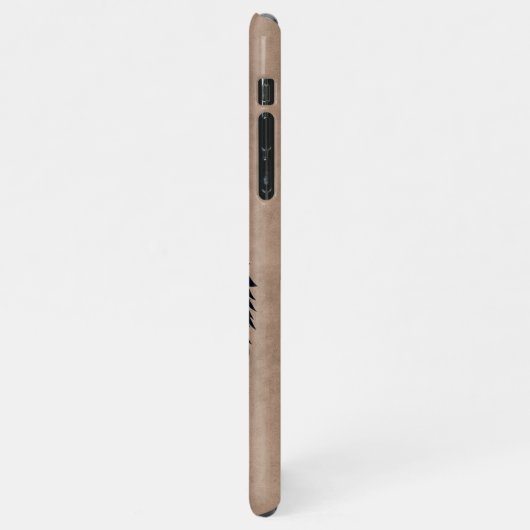 Be a wolf iPhone hülle (Linke Seite)