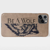 Be a wolf iPhone hülle (Rückseite (Horizontal))