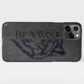 Be a wolf iPhone hülle (Rückseite (Horizontal))