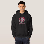 Be an Axolotl in a Lake of Fish Salamander Amphibi Hoodie (Vorne ganz)