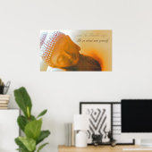 Be an island... poster (Heimbüro)