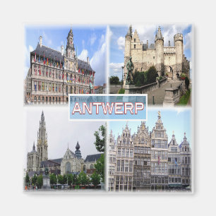 BE Antwerp - Stadhuis - Het Steen Magnet