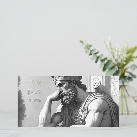 Be as you wish to seem (Stehend Vorderseite)