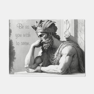 Be as you wish to seem fußmatte