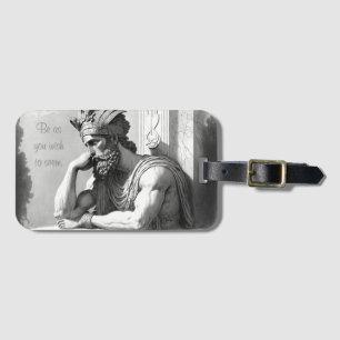 Be as you wish to seem gepäckanhänger