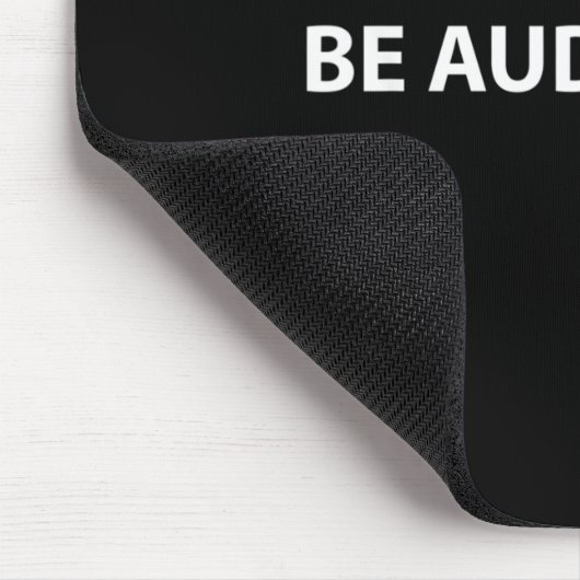 Be Audacious Essential Clothes _ Christmas, New Ye Mousepad (Ecke)