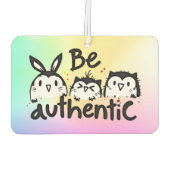 Be Authentic Autolufterfrischer (Rückseite)