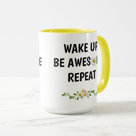 Be Awesome Tasse (VorderseiteRechts)