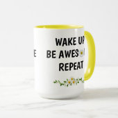 Be Awesome Tasse (VorderseiteRechts)