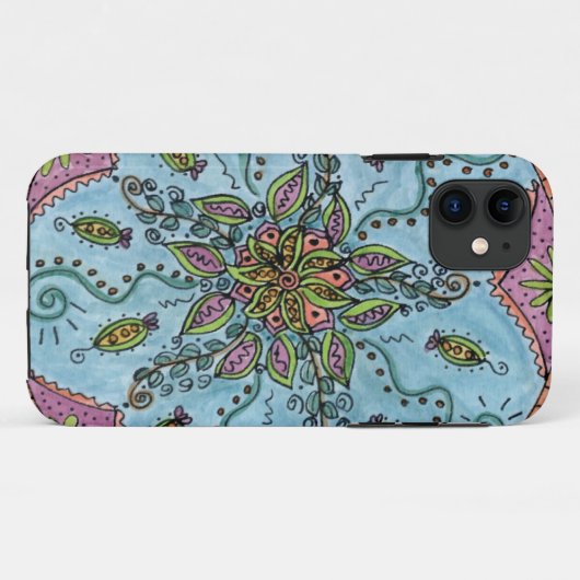 Be Balanced Mandala iPhone 11 Fall Case-Mate iPhone Hülle (Rückseite (Horizontal))