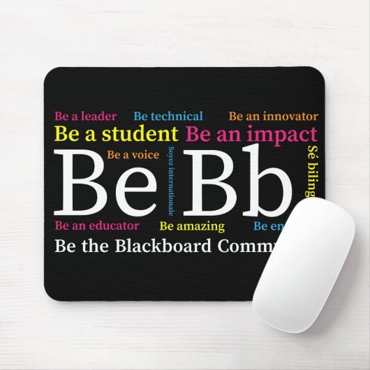 BE Bb Mouse Pad Mousepad (Mit Mouse)