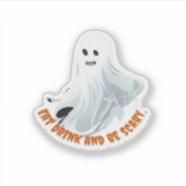 Be Boos Eat Drink And Be Scary Classic Aufkleber (Vorderseite)