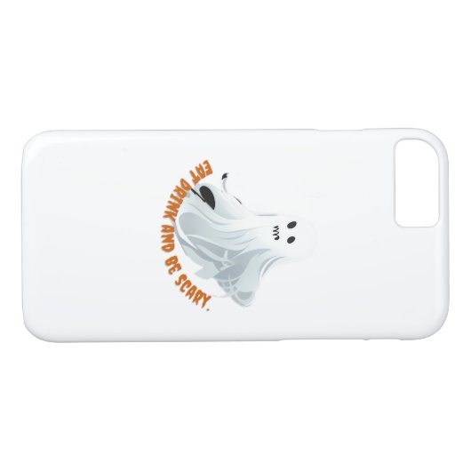 Be Boos Eat Drink And Be Scary Classic Case-Mate iPhone Hülle (Rückseite (Horizontal))
