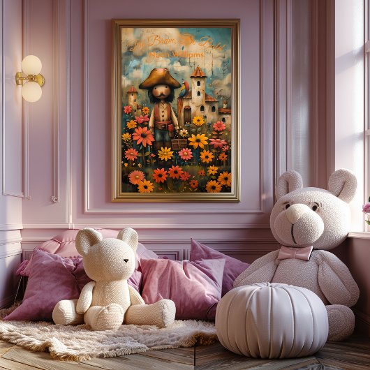 Be Brave, Be Bold - Póster Motivador infantil Poster