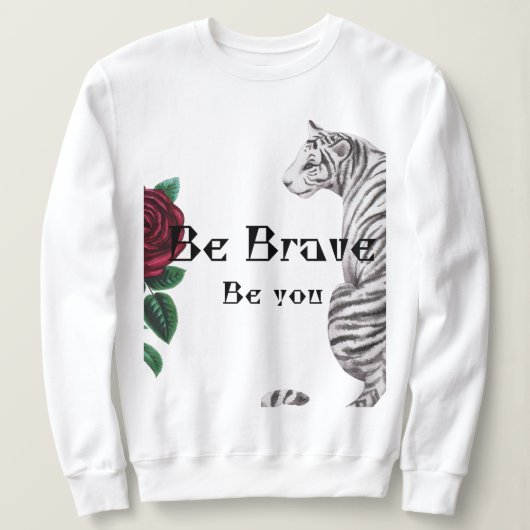 Be Brave Women Hoodie (Design vorne)