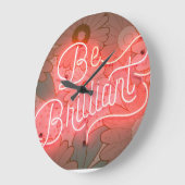 BE BRILLIANT Maueruhr Große Wanduhr (Winkel)