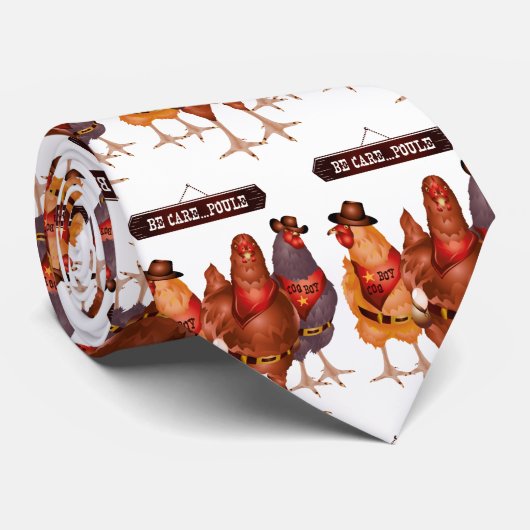 Be carehuhn! krawatte (Gerollt)