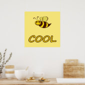 Be Cool, Bee Gifts ,I Love Bee, Beekeeping Gift Poster (Küche)