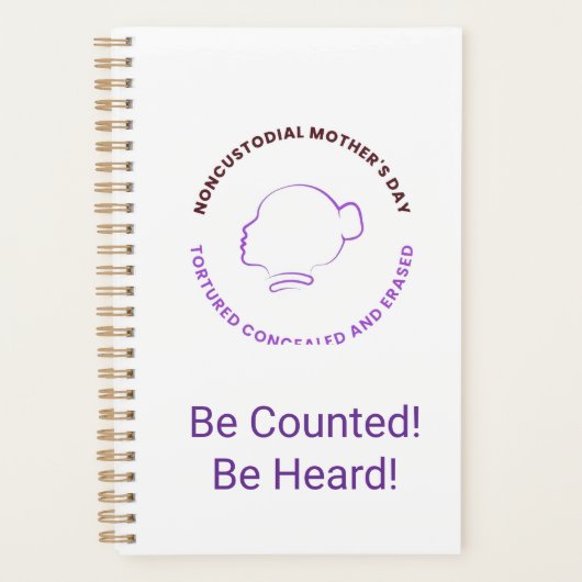 Be Counted! Be Heard! Planner! Planer (Vorderseite)