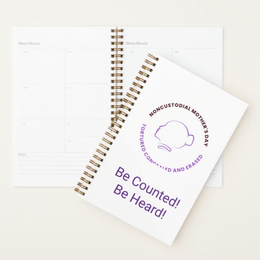 Be Counted! Be Heard! Planner! Planer (Anzeige)