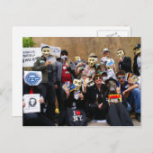 Be_Counted Postkarte (Vorne/Hinten)