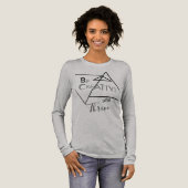 "Be Creative and Thrive" in Gray Shades Black Tri-Blend Shirt (Volle Vorderseite)