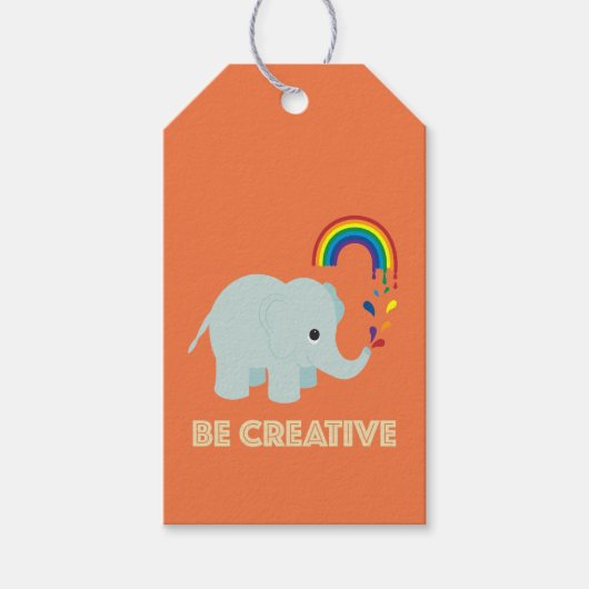 be Creative Gift Tag Geschenkanhänger (Vorderseite)