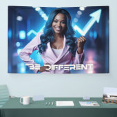 BE DIFFERENT BANNER (Messe)