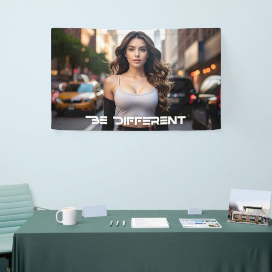 BE DIFFERENT BANNER (Messeveranstaltung)