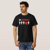 Be Different - Funny Drummer  T-Shirt (Vorne ganz)