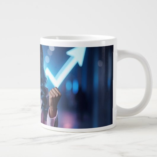 BE DIFFERENT Jumbo-Tasse (Rechts)