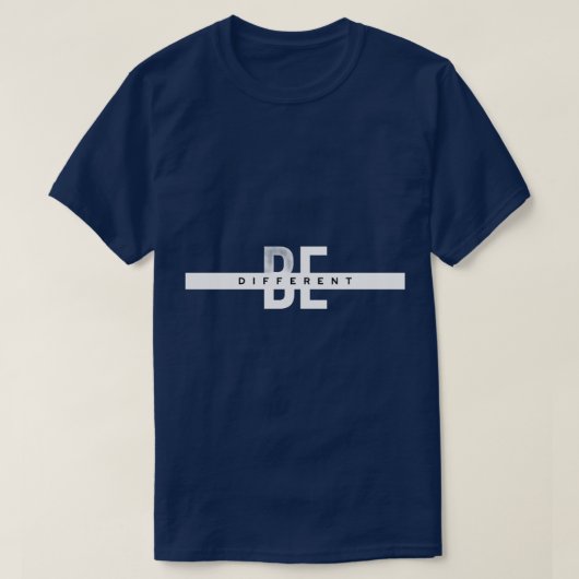 Be different men t-shirt (Design vorne)