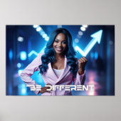 BE DIFFERENT POSTER (Vorne)